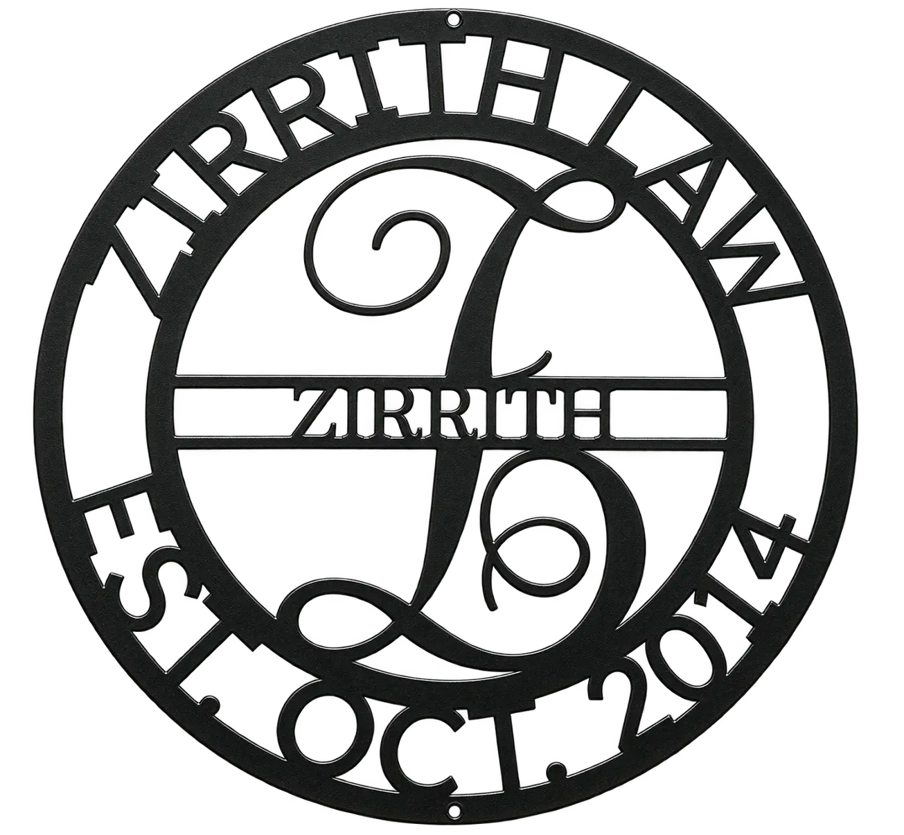 Circular Zirrith Law emblem